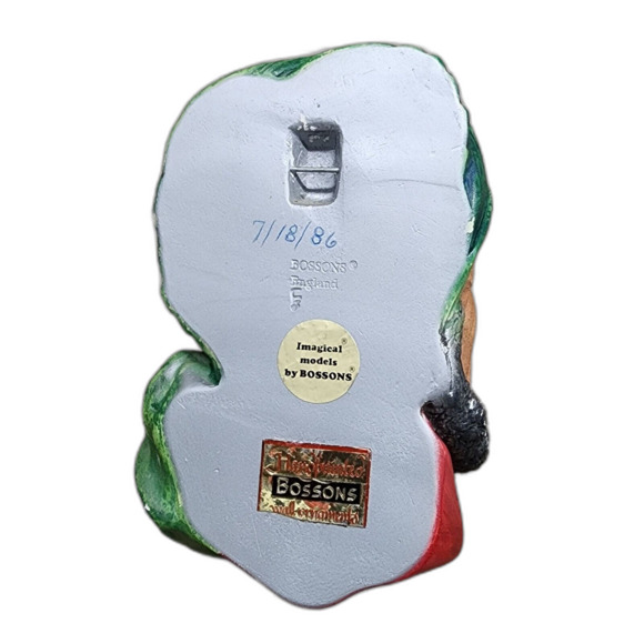 GORGEOUS BOSSONS VTG CHALKWARE HEAD CONGLETON ENGLAND - PUNJABI - Picture 2 of 8